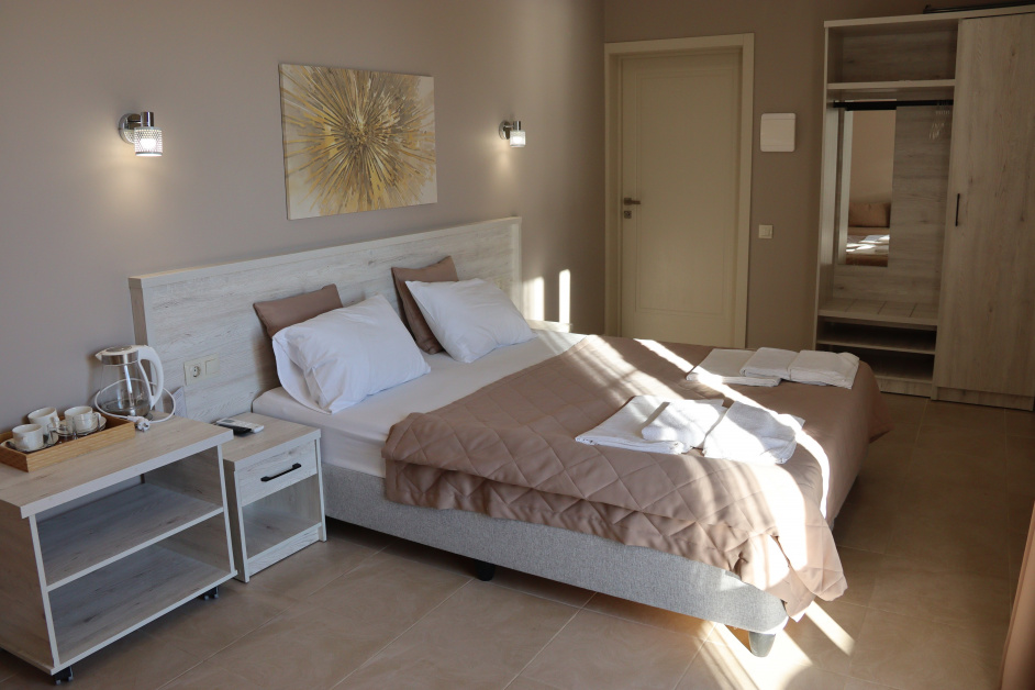 Трехместный с балконом с видом на море